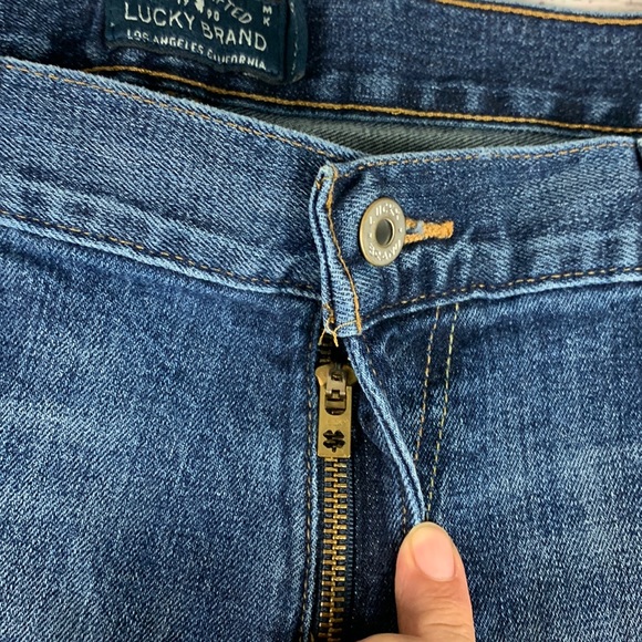 Lucky “221” original Straight leg blue jeans size 40 - Picture 3 of 15
